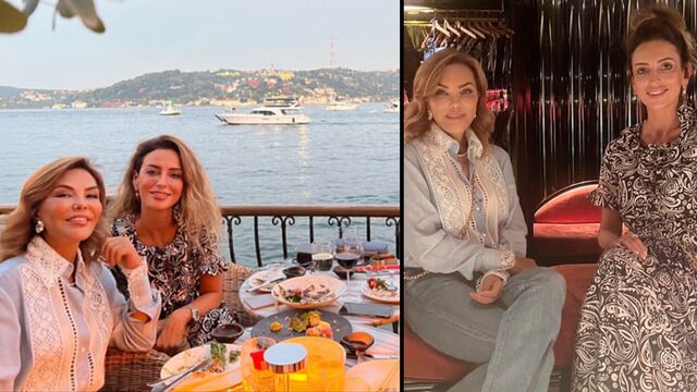 Yakın dostlar Boğaz'da buluştu!
