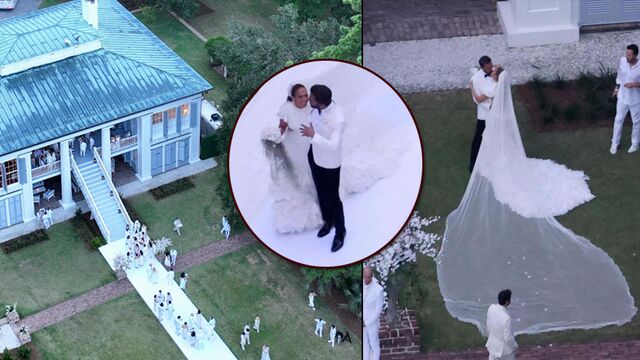 Lopez ve Affleck'in rüya düğünü!