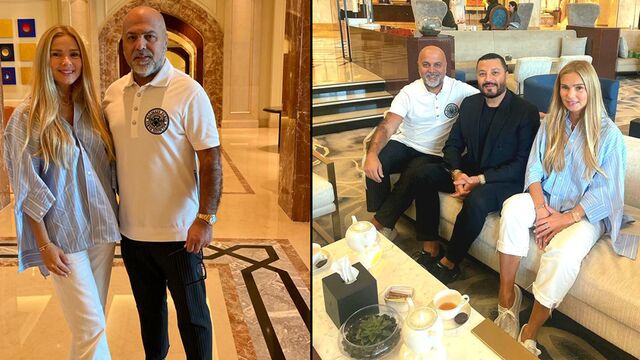 Ayaydınlar modacı Zuhair Murad'la buluştu!