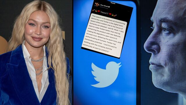 Gigi Hadid, Twitter hesabını sildi!