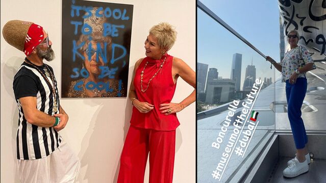 Dubai'de sanat turu!