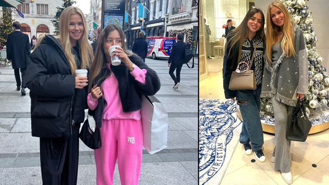 Anne-kız Londra'da...
