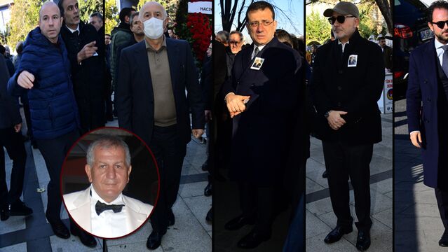 İş ve siyaset dünyası cenazede buluştu!