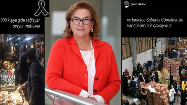 Sabancı'dan yardım eli!