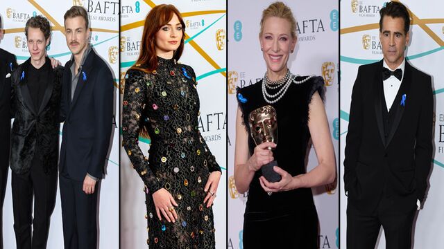 BAFTA'da depremzedeler için mavi kurdele!