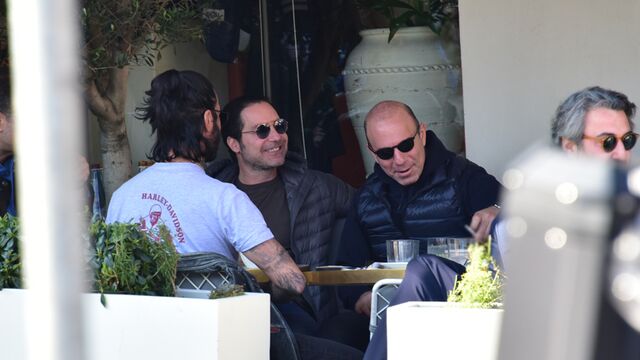 Bebek'te keyifli sohbet...