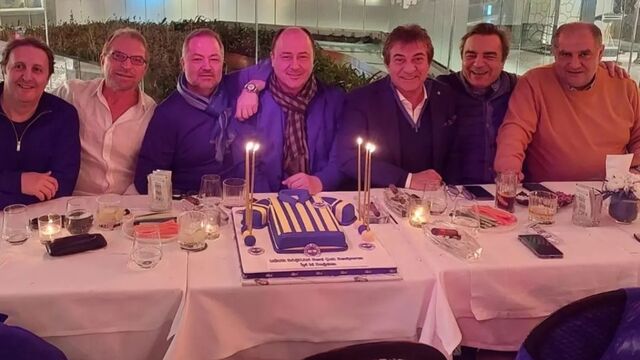 Doğum günü kutlaması...