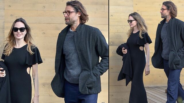 Angelina Jolie ile David Mayer de Rothschild yemekte!