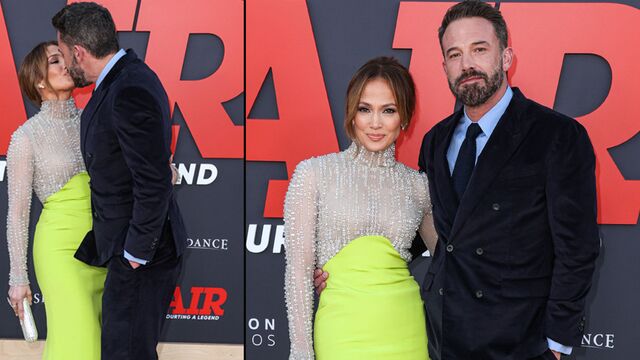 Ben Affleck, Jennifer Lopez'i öpmelere doyamadı! 