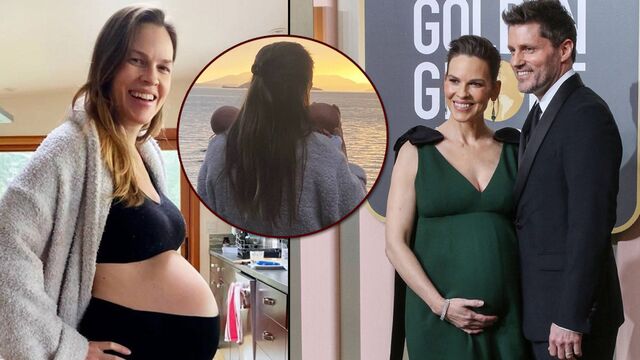 Hilary Swank anne oldu!