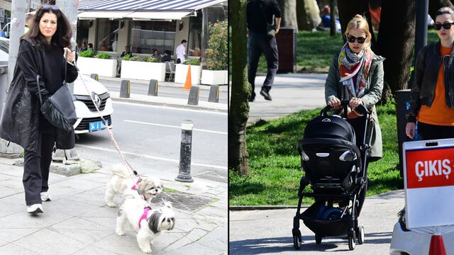 Hanımların cadde turu...