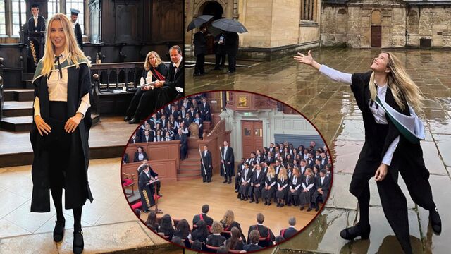 Sabancı artık Oxford mezunu... 