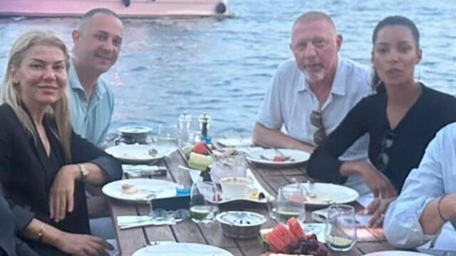 Boris Becker, sevgilisiyle İstanbul’da