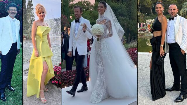 Fransa'da görkemli düğün
