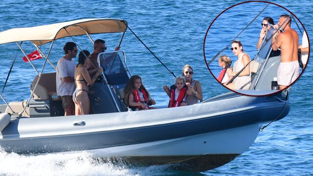 Garihler'in deniz keyfi...