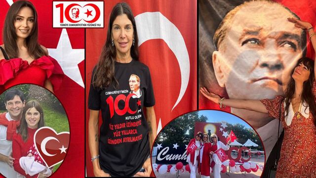 Cumhuriyet coşkusu...