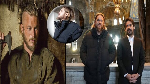 Vikings'in yıldızı İstanbul'da!
