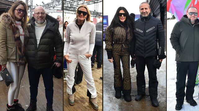 Karın tadını doyasıya çıkardılar...