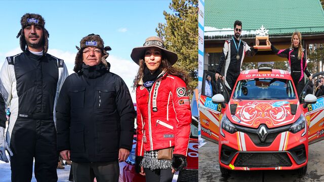 Kars'ta ralli heyecanı...