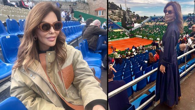 Monte Carlo'da tenis keyfi...