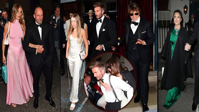Victoria Beckham'a özel parti...