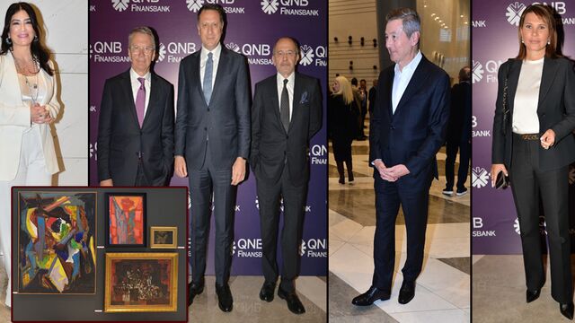 İş ve sanat dünyası bir arada...