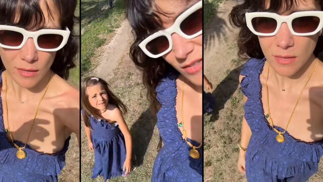 Boyner yeğeniyle poz verdi