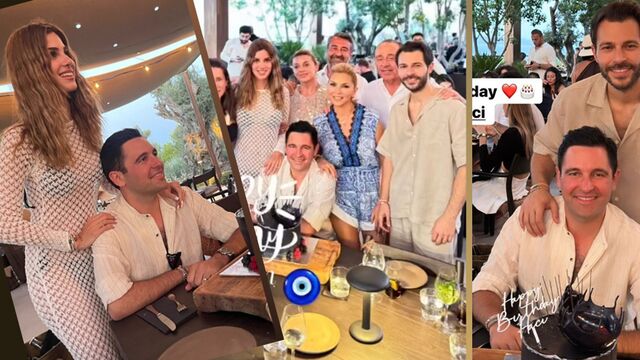 Sabancı'ya Bodrum'da doğum günü kutlaması...