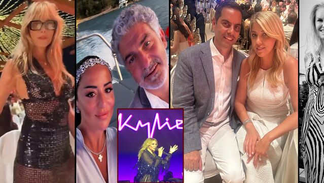 Kylie Minogue'un şarkılarıyla eğlendiler...