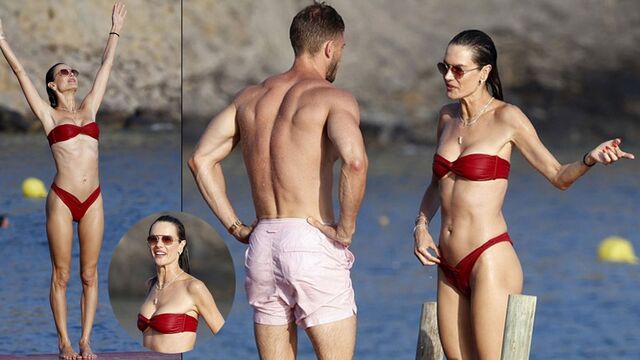 Milyarder sevgilisiyle Ibiza'da tatilde...