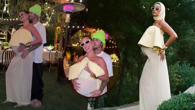 Bieber çiftinden bebek partisi...