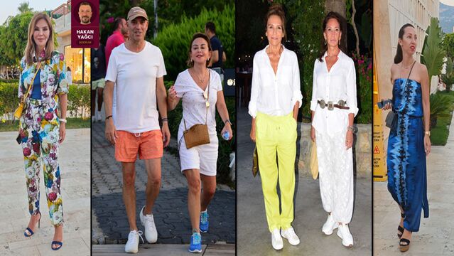 Bodrum tatilcileri caddelerde...