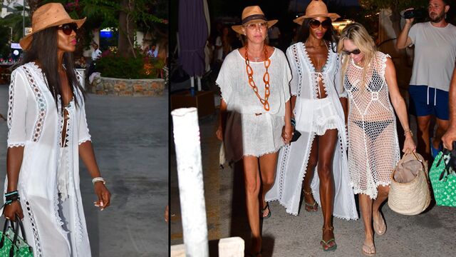 Naomi Campbell Türkbükü’nde...