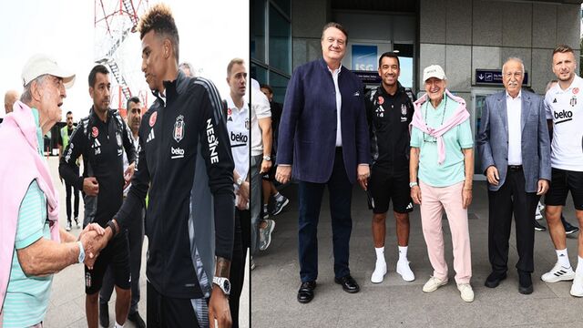 Koç'tan Beşiktaş'a özel uğurlama...