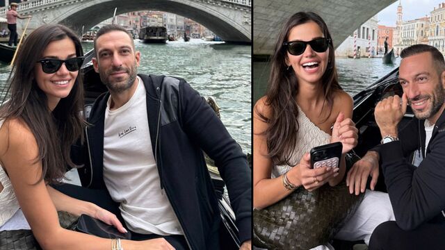 Aşıklar Venedik'te...