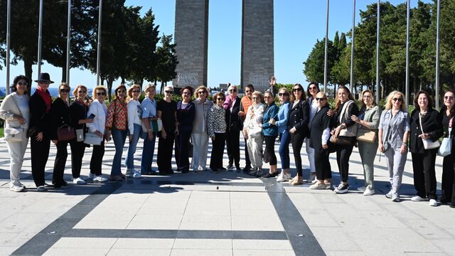 Hanımlar, Çanakkale'yi yeniden keşfetti...