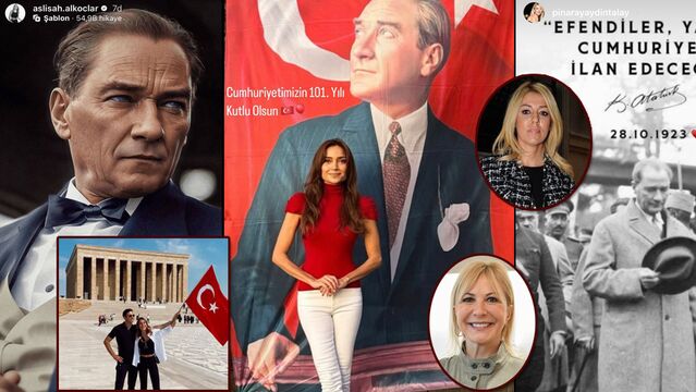 Cumhuriyet coşkusu...
