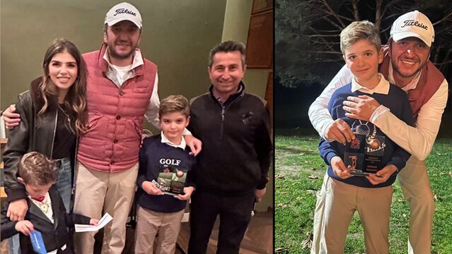 Minik Kaan'ın golf başarısı...