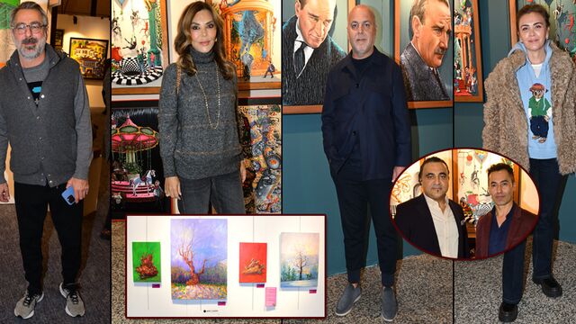 Sanat tutkunlarını buluşturan sergi...
