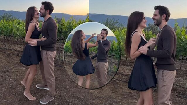 İkinci yıla romantik kutlama...