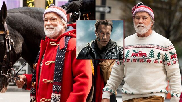'Terminatör' Arnold 'Noel Baba' oldu!