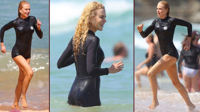 Kidman'ın deniz keyfi!
