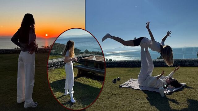 Özilhanlar'ın Bodrum eğlencesi...