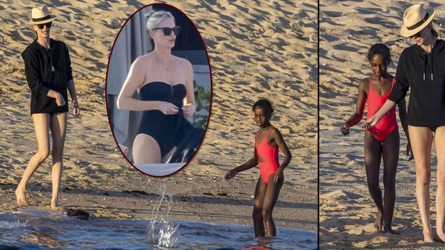 Charlize Theron'un Meksika tatili