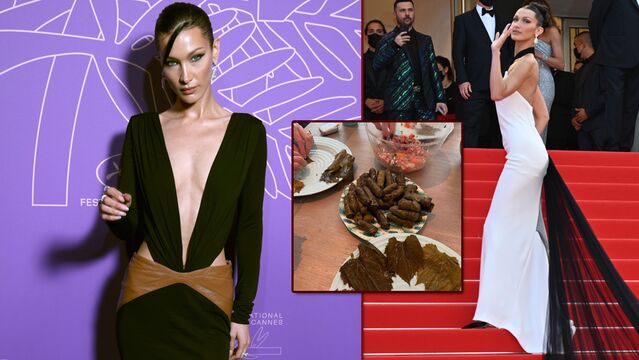 Bella Hadid yaprak sarması yaptı!