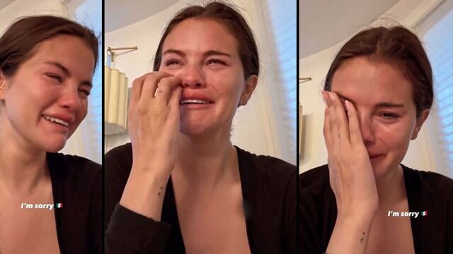 Selena Gomez, gözyaşlarına boğuldu!