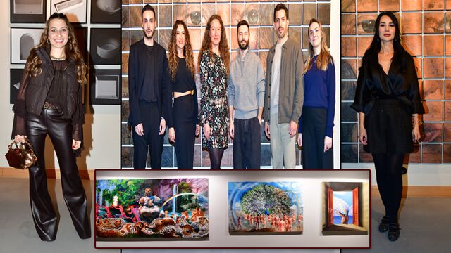 Genç sanatçılardan “Yaşam, Şarkısını Söyler” sergisi...