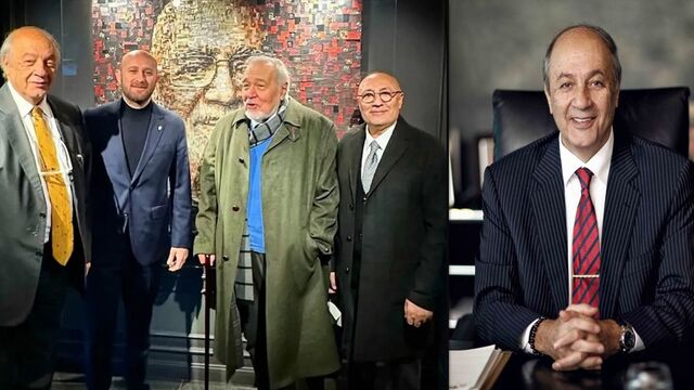 Eski dostlar akşam yemeğinde...