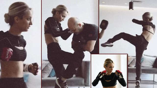 Melisa Sabancı Tapan Boks yaptı