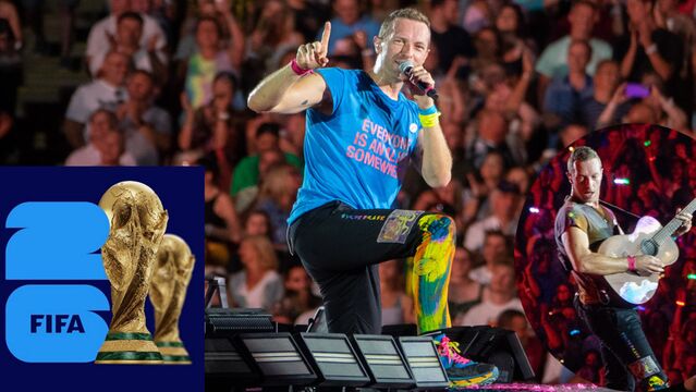 Dünya Kupası'nda 'Chris Martin' sahne alacak